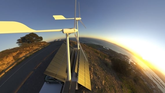 Mobile Autonomous Solar-Wind Electrical Station
